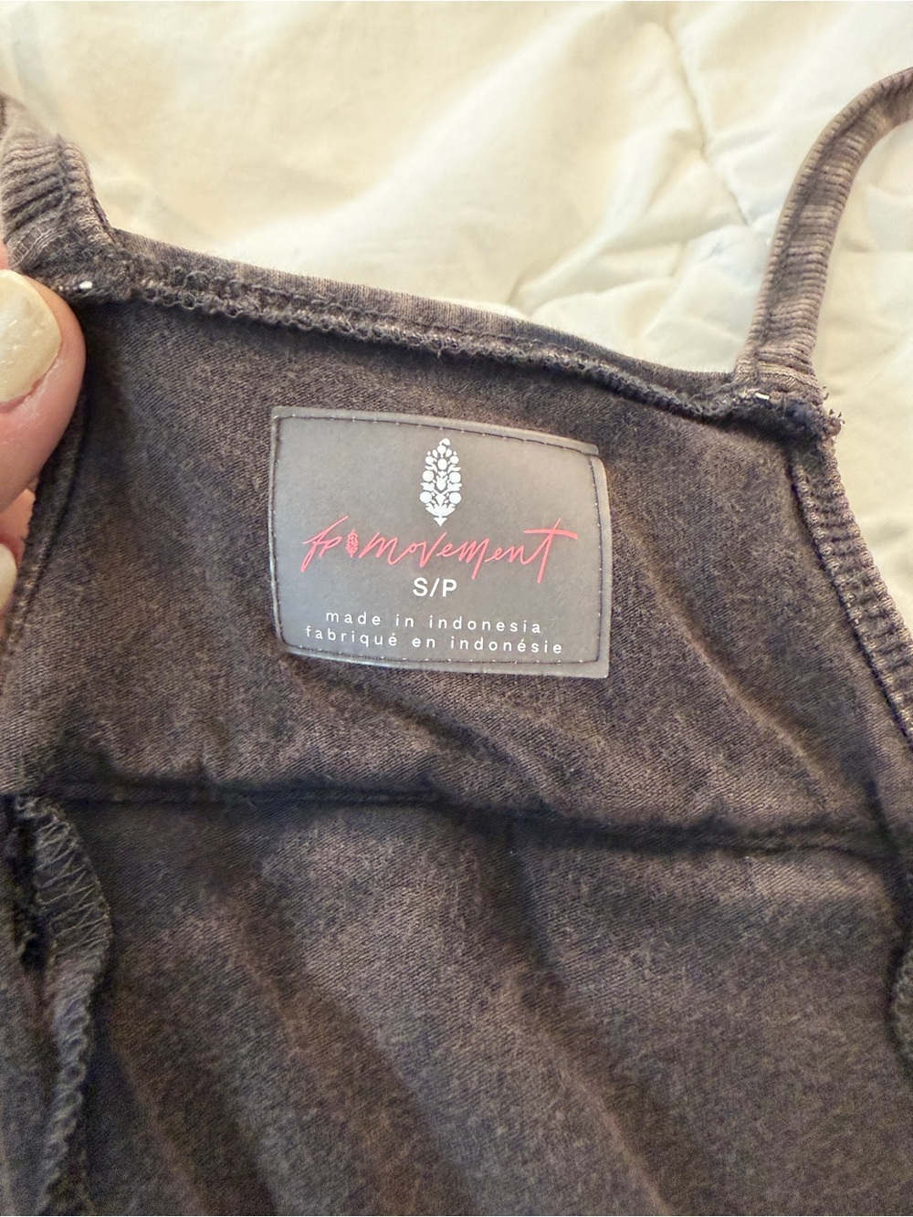 free people movement hot shot onesie washed black - Picture 6 of 8